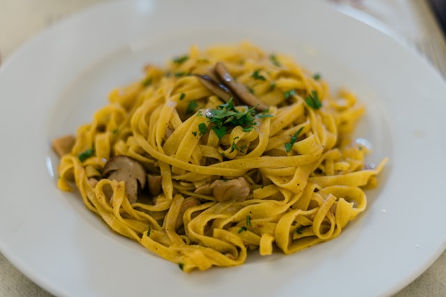 Mushroom Tagliatelle