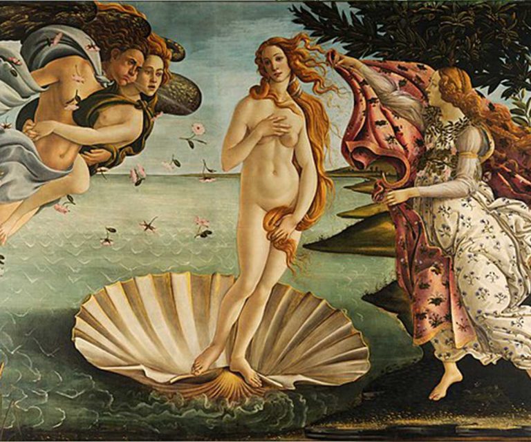 Birth of Venus by Botticelli.