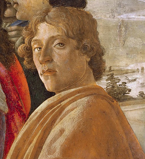 Botticelli self-protrait.